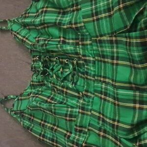 Hot topic Plaid dress